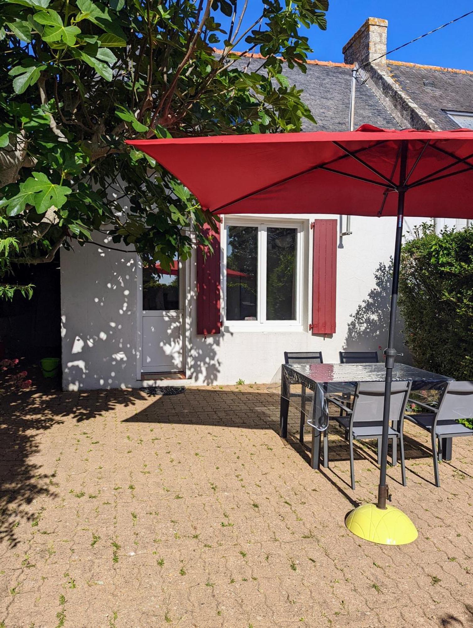 Vieux Passage, Maison Avec Cour Privee A 150 M Du Port Et De La Plage Plouhinec  Exterior foto